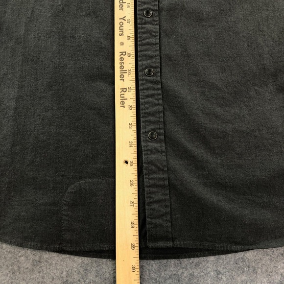 Howler Bros Heed The Call Mens Shirt L Grey Cotton Short Sleeve - Picture 8 of 16